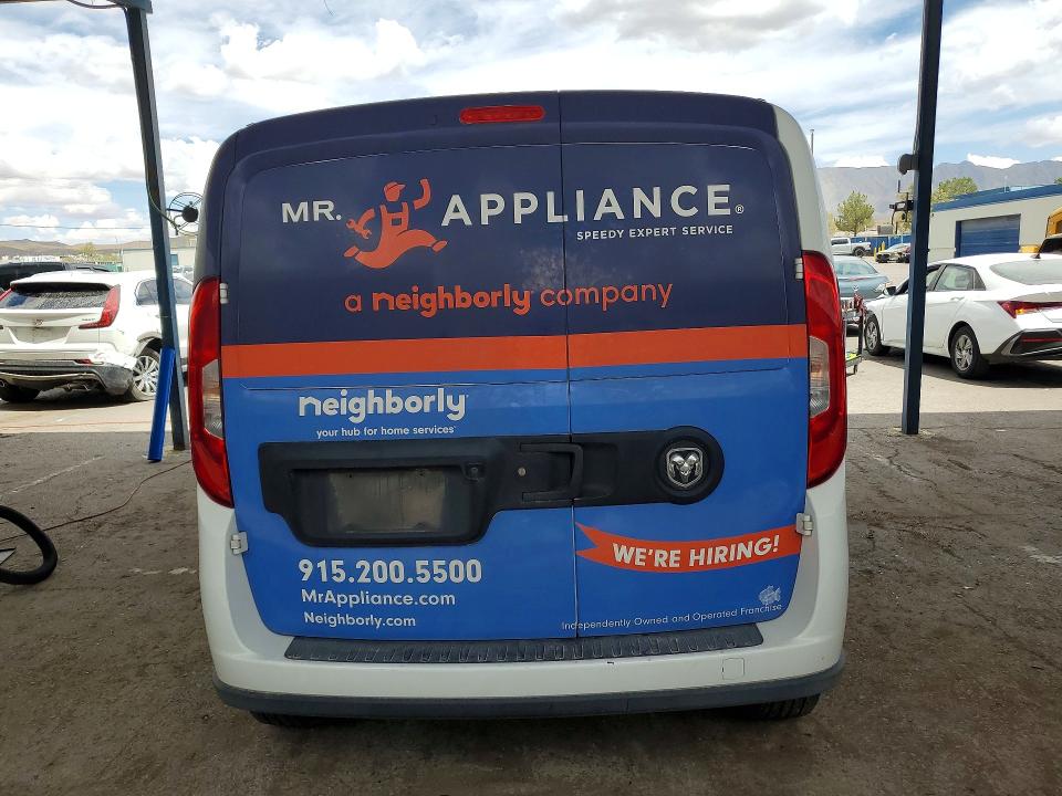 2022 Ram Promaster City მანქანა იყიდება აუქციონზე, vin: ZFBHRFAB7N6W71510, აუქციონის ნომერი: 64453096