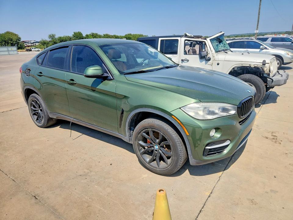 62755546 :رقم المزاد ، 5UXKU0C54F0F91741 vin ، 2015 Bmw X6 مزاد بيع
