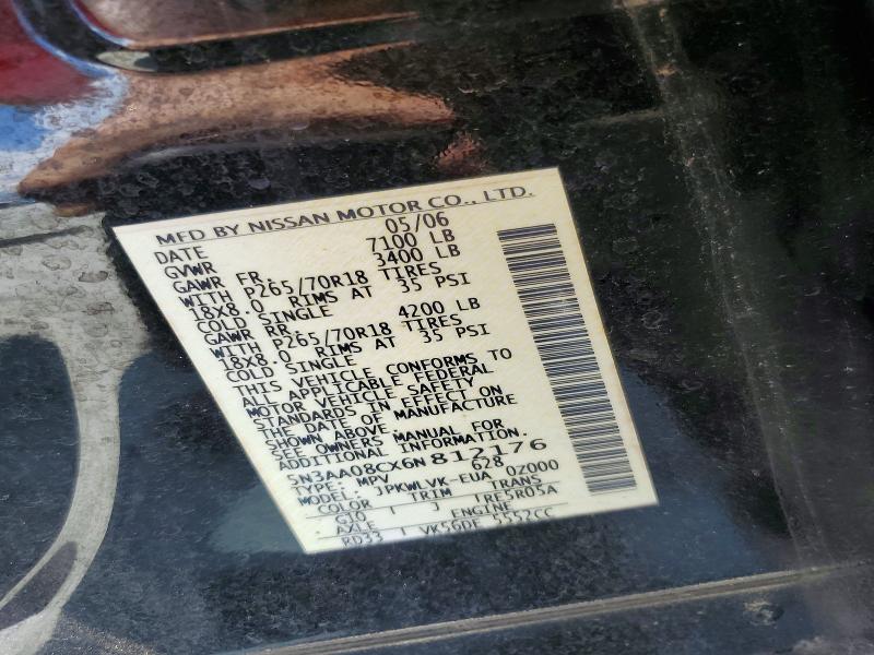 Продажа на аукционе авто 2006 Infiniti Qx56, vin: 5N3AA08CX6N812176, номер лота: 63794066