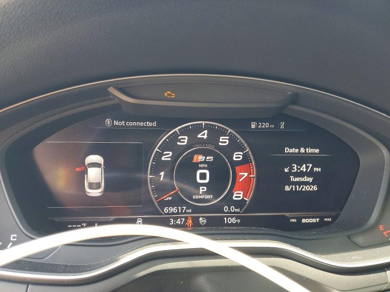 Aukcja sprzedaży 2018 Audi S5, vin: WAUB4CF57JA114989, numer aukcji: 64480066