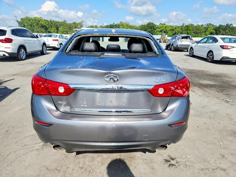 Продаж на аукціоні авто 2017 Infiniti Q50, vin: JN1CV7AR8HM680662, номер лоту: 65630106
