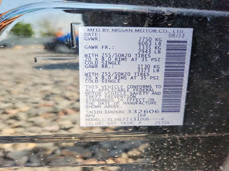 Продаж на аукціоні авто 2024 Infiniti Qx60, vin: 5N1DL1HUXRC332606, номер лоту: 63691706