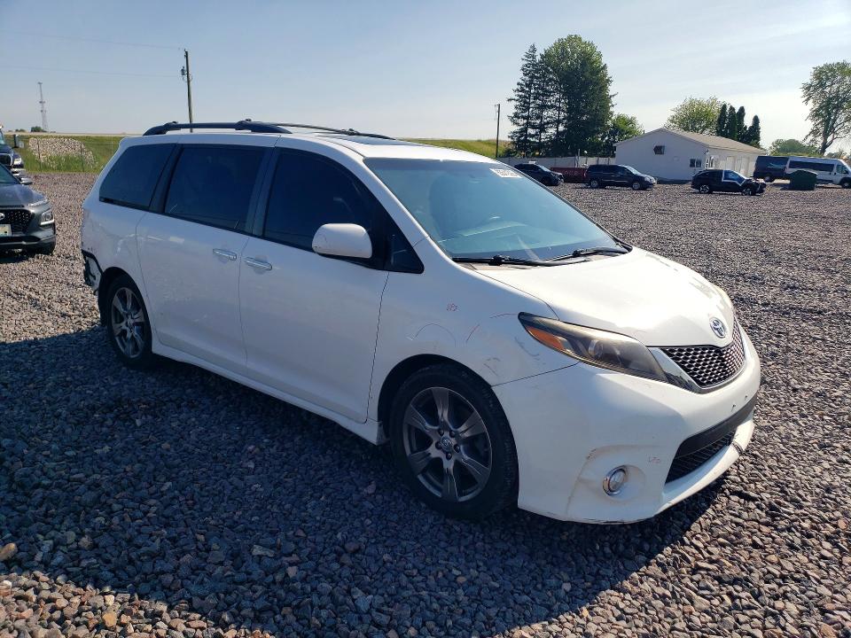 Продажа на аукционе авто 2017 Toyota Sienna, vin: 5TDXZ3DC2HS821149, номер лота: 63641596