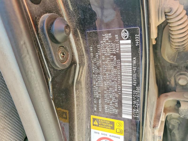 Aukcja sprzedaży 2015 Toyota Camry, vin: 4T4BF1FK6FR513505, numer aukcji: 64696286