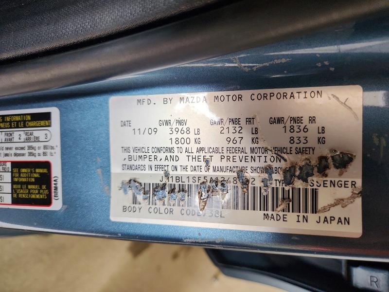 Aukcja sprzedaży 2010 Mazda 3, vin: JM1BL1SF5A1248862, numer aukcji: 64648316