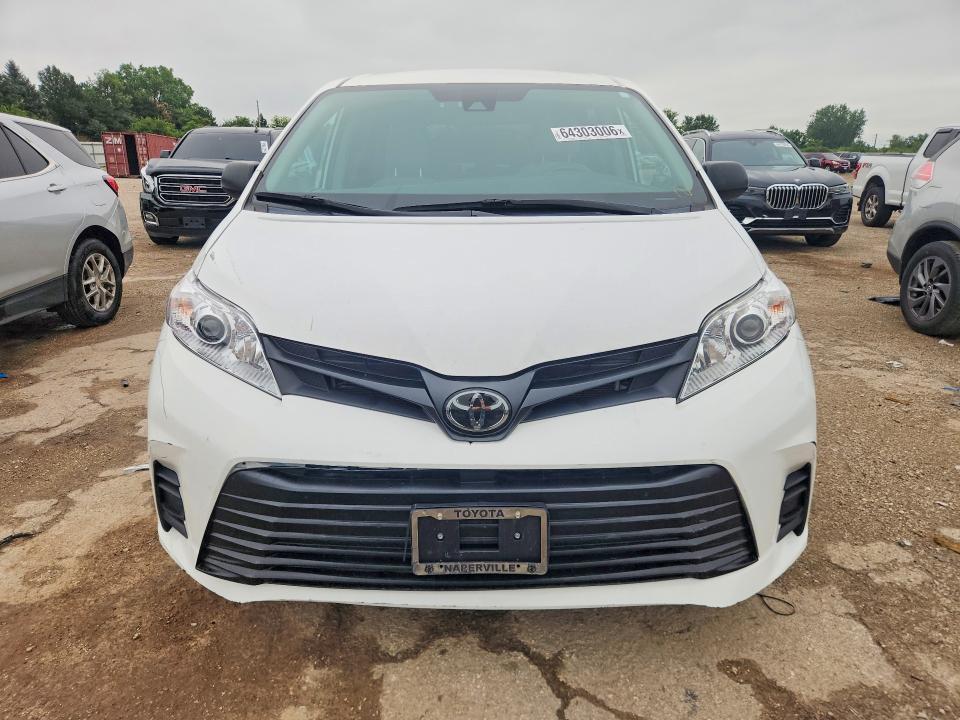 2020 Toyota Sienna მანქანა იყიდება აუქციონზე, vin: 5TDZZ3DC2LS087503, აუქციონის ნომერი: 64303006