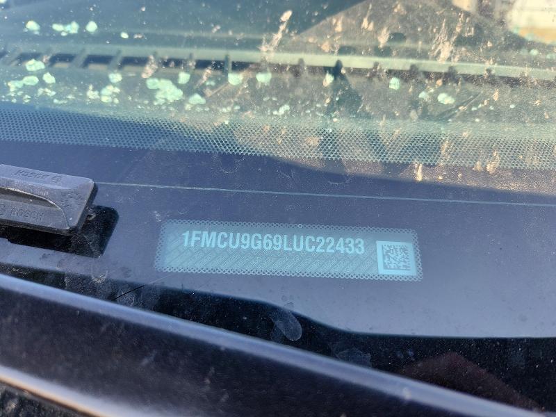 Продажа на аукционе авто 2020 Ford Escape, vin: 1FMCU9G69LUC22433, номер лота: 63807416
