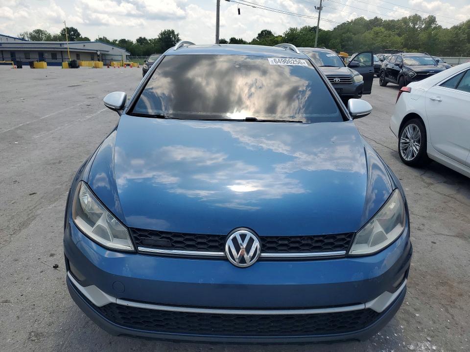 2017 Volkswagen Golf Alltrack მანქანა იყიდება აუქციონზე, vin: 3VWH17AU9HM509472, აუქციონის ნომერი: 64906256
