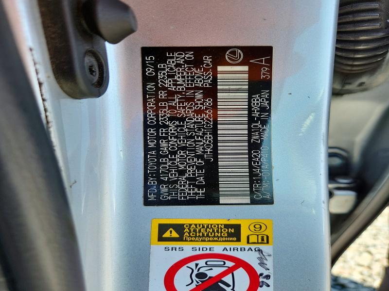 Продажа на аукционе авто 2016 Lexus Ct, vin: JTHKD5BH1G2256786, номер лота: 64317826