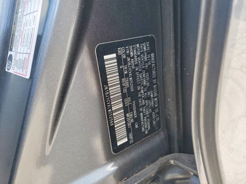 Aukcja sprzedaży 2020 Nissan Rogue Sport, vin: JN1BJ1CVXLW252068, numer aukcji: 65095736