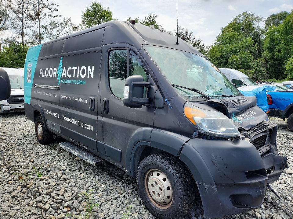 67279406 :رقم المزاد ، 3C6URVJG2KE544453 vin ، 2019 Ram Promaster 3500 مزاد بيع