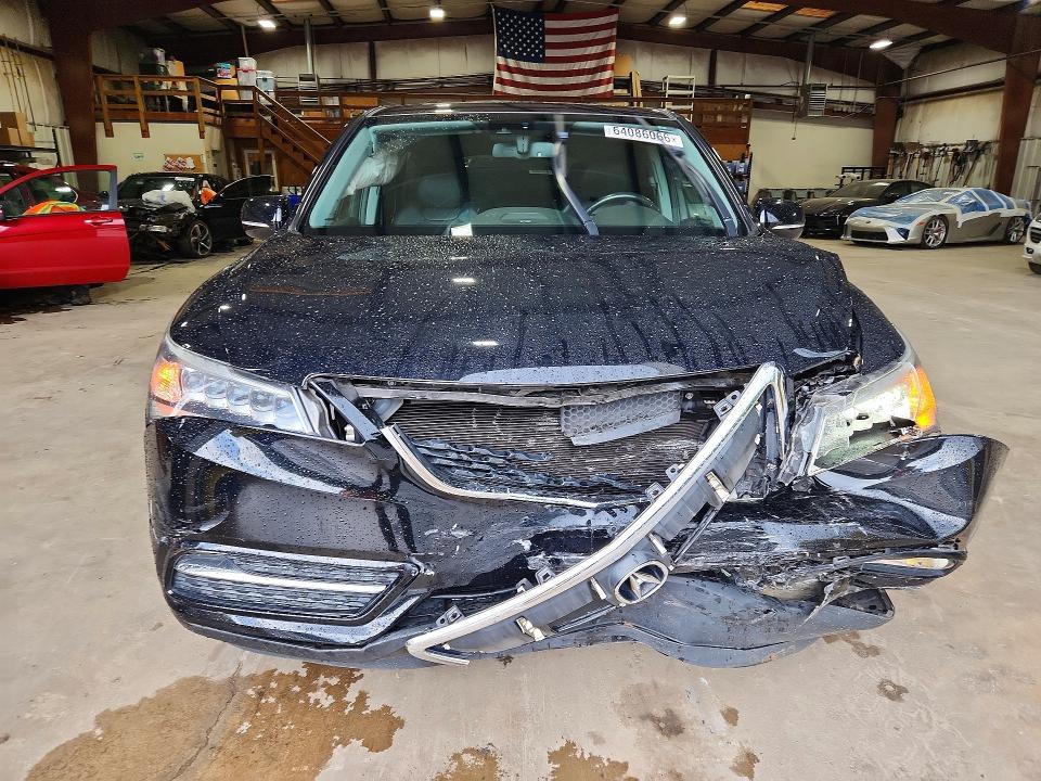 64086066 :رقم المزاد ، 5FRYD3H42EB020001 vin ، 2014 Acura Mdx مزاد بيع