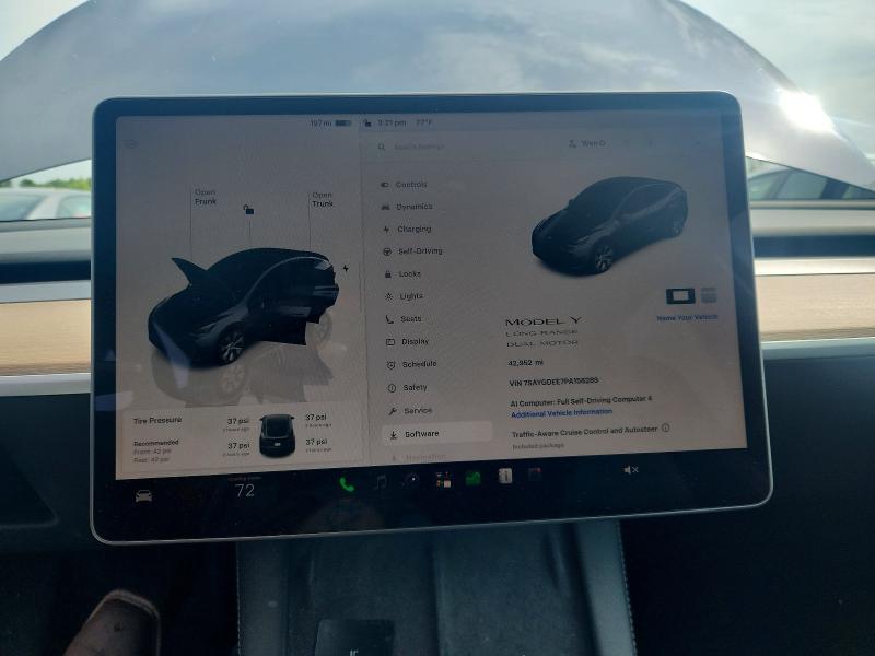 Aukcja sprzedaży 2023 Tesla Model Y, vin: 7SAYGDEE7PA158289, numer aukcji: 64732266