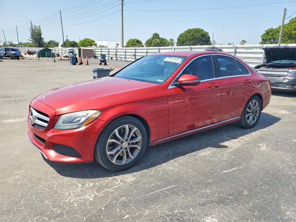 65628056 :رقم المزاد ، 55SWF4JB3GU123995 vin ، 2016 Mercedes-benz C مزاد بيع