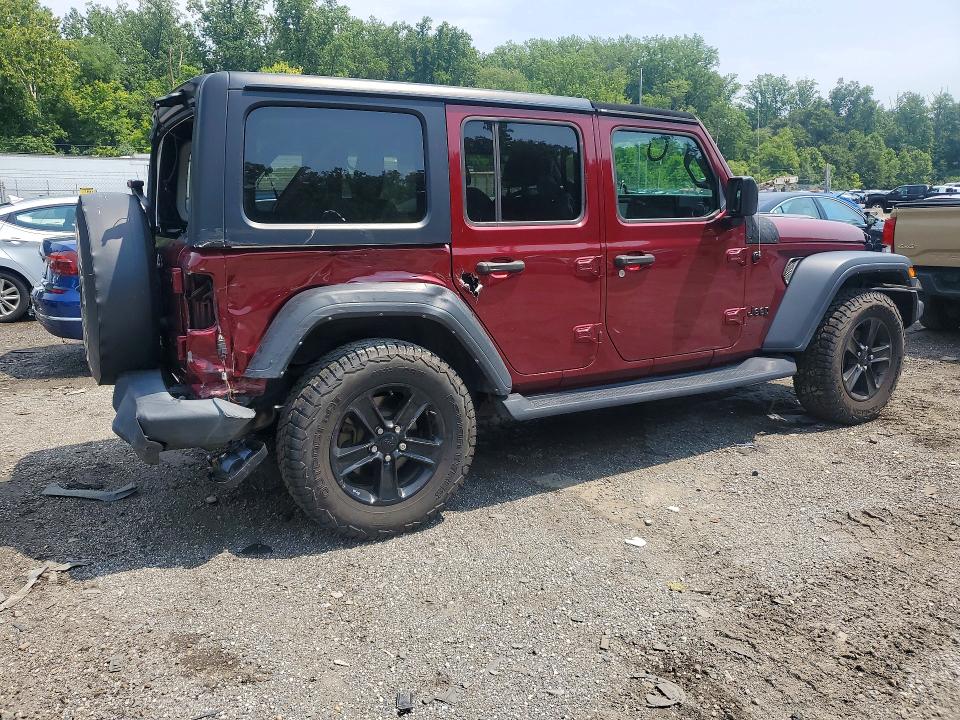 Aukcja sprzedaży 2022 Jeep Wrangler Unlimited, vin: 1C4HJXDG0NW179841, numer aukcji: 63864236