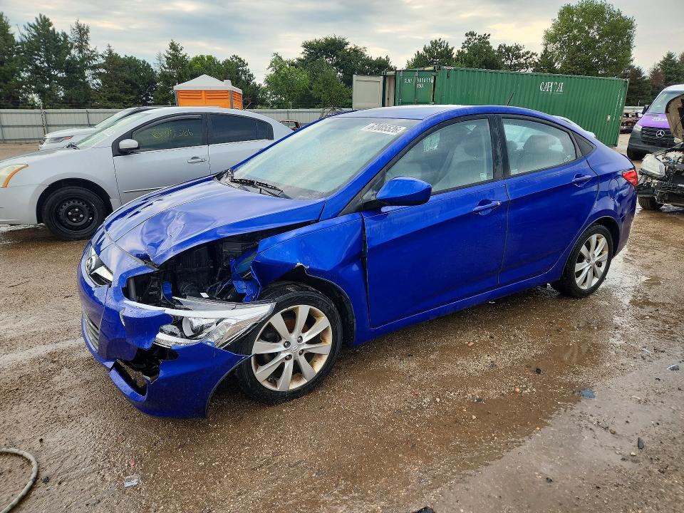 Продаж на аукціоні авто 2014 Hyundai Accent, vin: KMHCU4AE0EU597634, номер лоту: 67085526