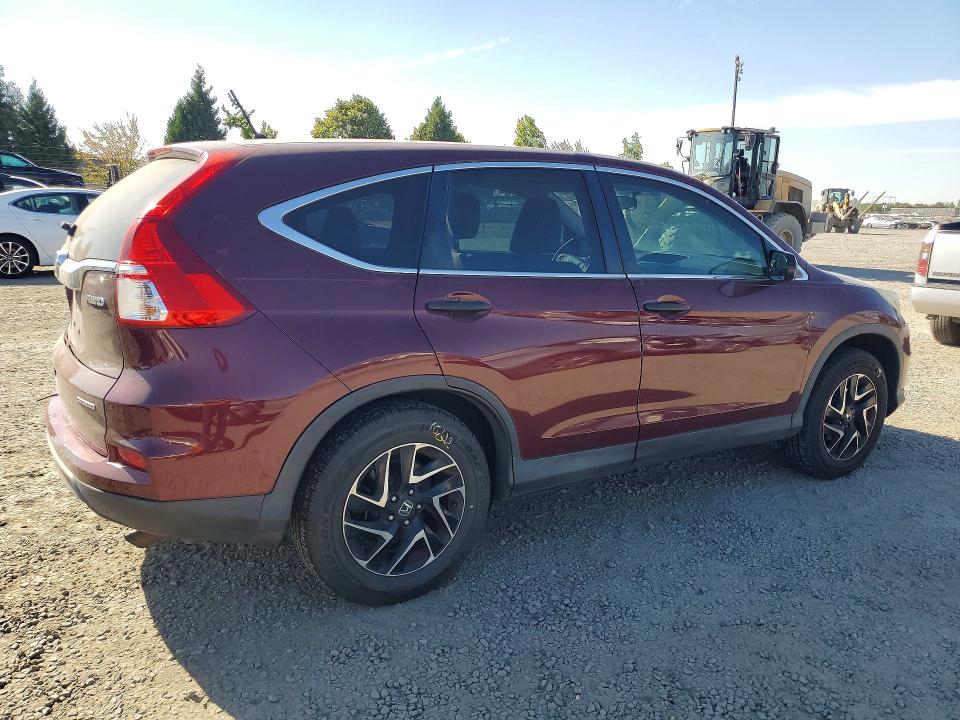 2016 Honda Cr-v მანქანა იყიდება აუქციონზე, vin: 2HKRM4H41GH672477, აუქციონის ნომერი: 65750686
