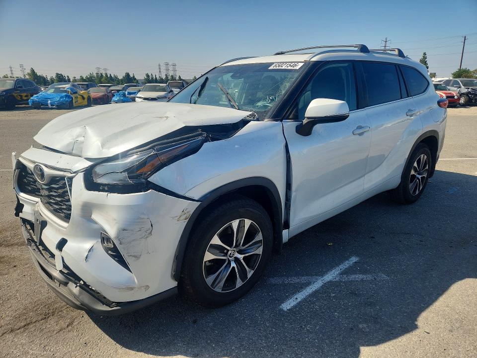 Продажа на аукционе авто 2023 Toyota Highlander, vin: 5TDKDRAH6PS020072, номер лота: 65021546