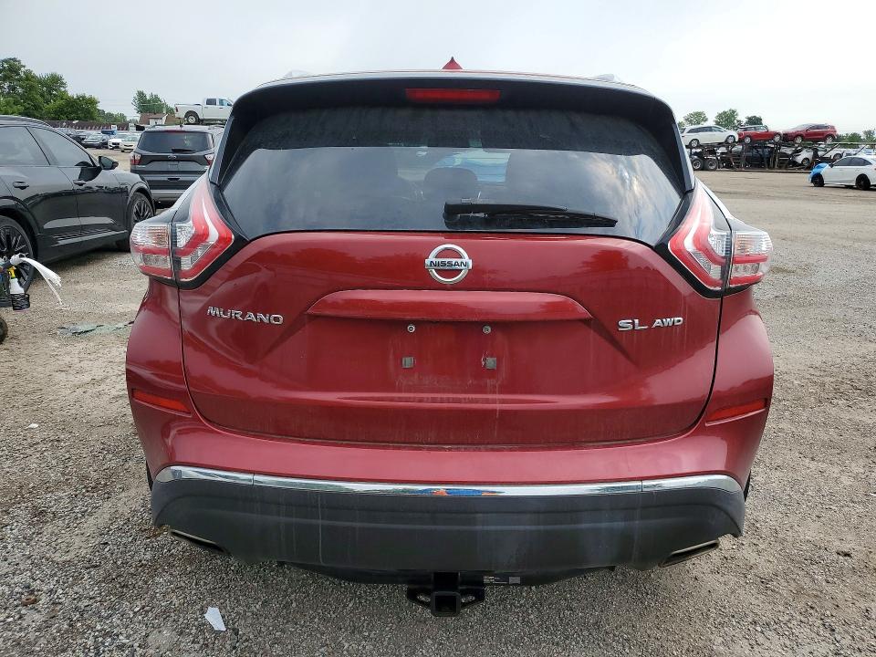 64282966 :رقم المزاد ، 5N1AZ2MH6GN114549 vin ، 2016 Nissan Murano مزاد بيع