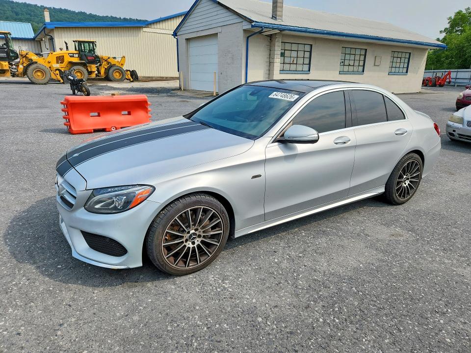 2015 Mercedes-benz C მანქანა იყიდება აუქციონზე, vin: 55SWF4KB6FU073199, აუქციონის ნომერი: 64748626