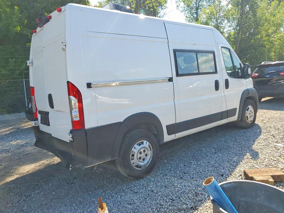 63410446 :رقم المزاد ، 3C6TRVBG2KE500639 vin ، 2019 Ram Promaster 1500 مزاد بيع