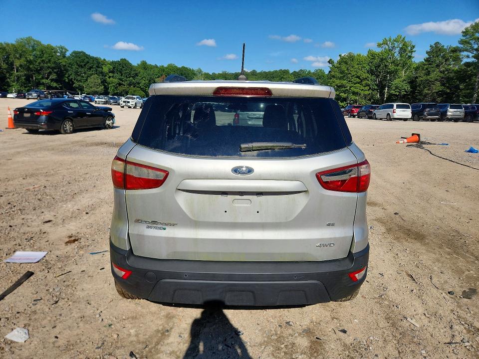 2020 Ford Ecosport მანქანა იყიდება აუქციონზე, vin: MAJ6S3GL5LC327119, აუქციონის ნომერი: 63439446