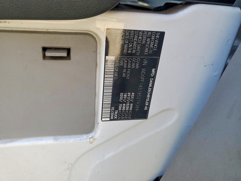 Aukcja sprzedaży 2008 Dodge Sprinter, vin: WD0PF145185279389, numer aukcji: 63727146