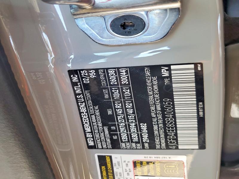 Aukcja sprzedaży 2025 Mercedes-benz Gle, vin: 4JGFB4EE8SB406059, numer aukcji: 65159596