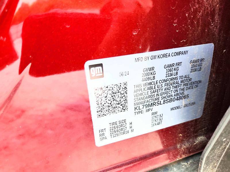 Продаж на аукціоні авто 2025 Chevrolet Trailblazer, vin: KL79MRSL8SB048065, номер лоту: 61926746