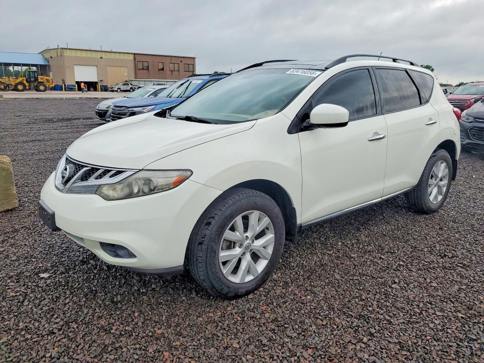2011 Nissan Murano მანქანა იყიდება აუქციონზე, vin: JN8AZ1MW4BW164502, აუქციონის ნომერი: 63416056