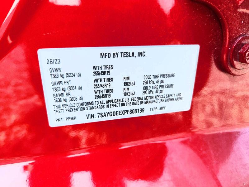 Aukcja sprzedaży 2023 Tesla Model Y, vin: 7SAYGDEEXPF808199, numer aukcji: 63487566
