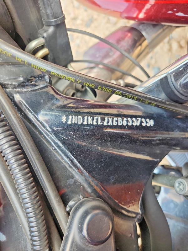 Aukcja sprzedaży 2016 Harley-davidson Flhtk, vin: 1HD1KEL1XGB633733, numer aukcji: 65609316
