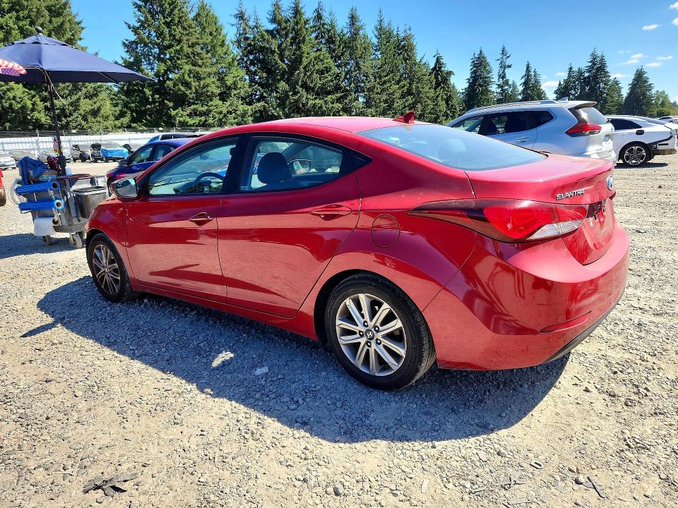 64618766 :رقم المزاد ، KMHDH4AEXFU253335 vin ، 2015 Hyundai Elantra مزاد بيع