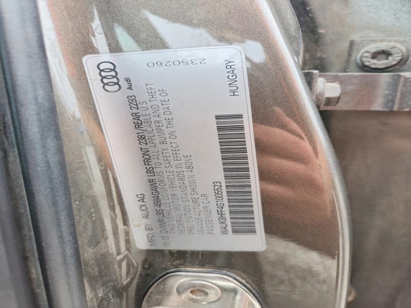 Aukcja sprzedaży 2016 Audi A3, vin: WAUK8HFF4G1005523, numer aukcji: 64685046