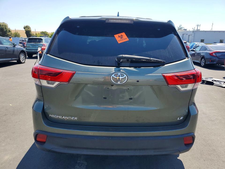 Aukcja sprzedaży 2019 Toyota Highlander, vin: 5TDZZRFH7KS300259, numer aukcji: 64775206