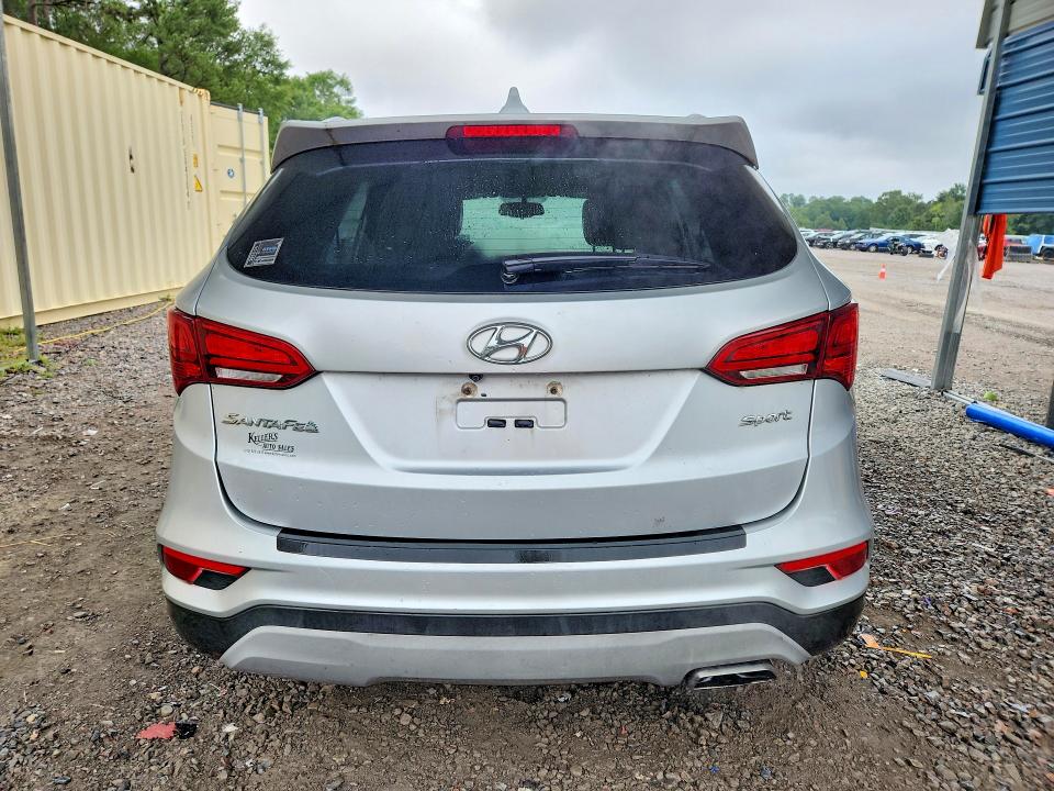 2018 Hyundai Santa Fe Sport მანქანა იყიდება აუქციონზე, vin: 5XYZU3LB9JG552196, აუქციონის ნომერი: 66703306