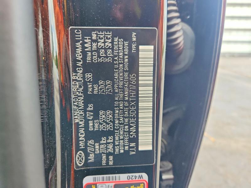 65044666 :رقم المزاد ، 5NMJE3DEXTH717605 vin ، 2026 Hyundai Tucson مزاد بيع