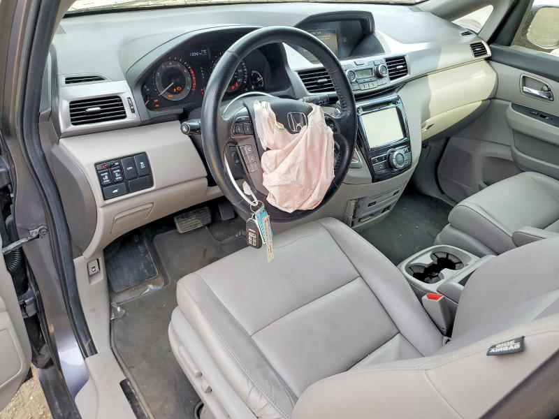 66605526 :رقم المزاد ، 5FNRL5H60EB058347 vin ، 2014 Honda Odyssey مزاد بيع