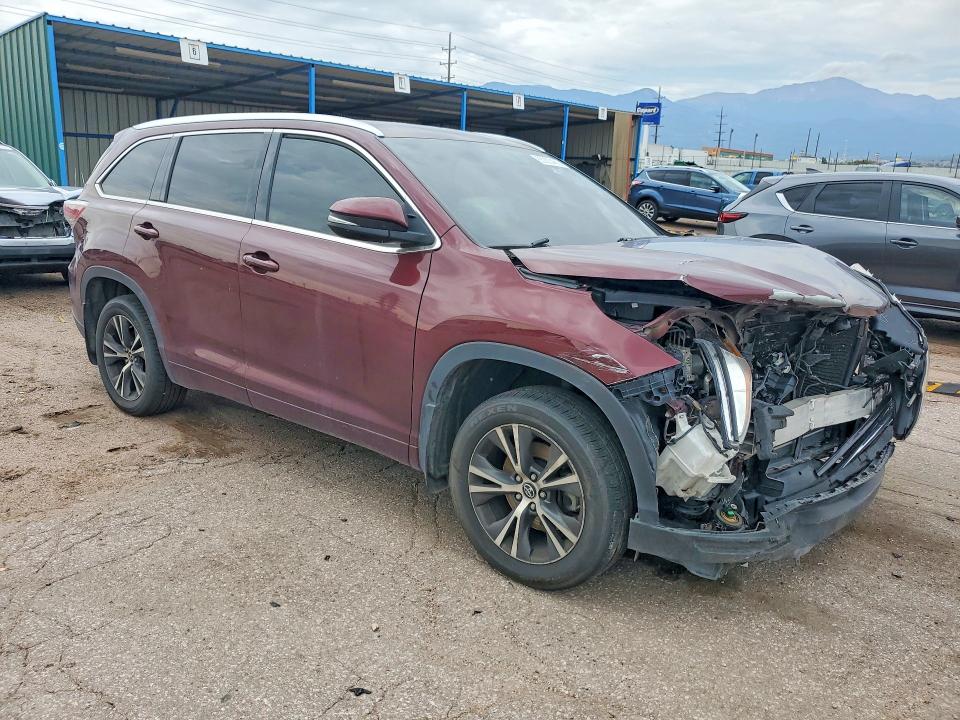65200466 :رقم المزاد ، 5TDJKRFH5GS299721 vin ، 2016 Toyota Highlander مزاد بيع