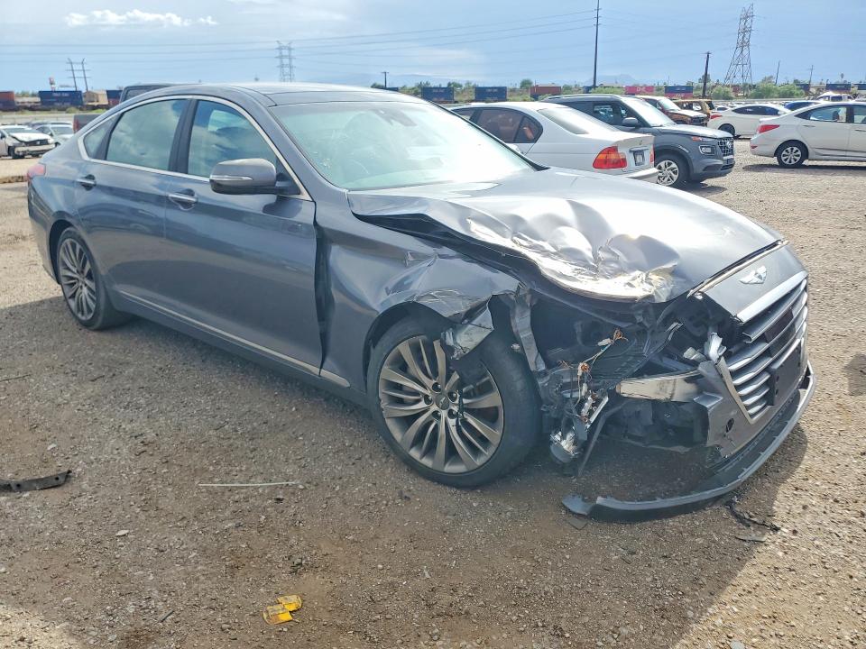 2015 Hyundai Genesis მანქანა იყიდება აუქციონზე, vin: KMHGN4JF8FU076119, აუქციონის ნომერი: 66242926