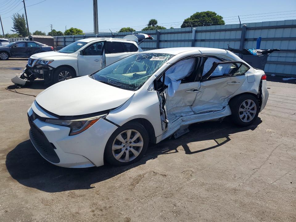 Продажа на аукционе авто 2020 Toyota Corolla, vin: JTDEPRAE1LJ014715, номер лота: 65721036