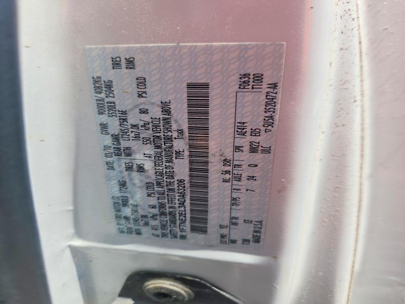 Продажа на аукционе авто 2010 Ford Econoline, vin: 1FTNE2EL3ADA63206, номер лота: 65200956