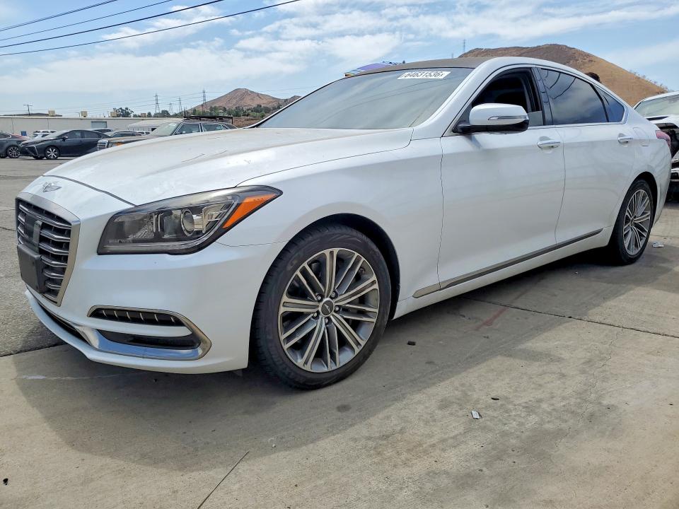2018 Genesis G80 მანქანა იყიდება აუქციონზე, vin: KMHGN4JE9JU225332, აუქციონის ნომერი: 64631536