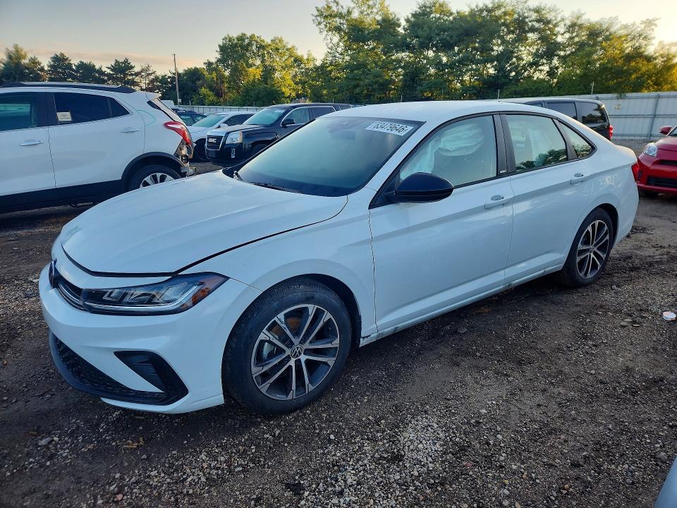 2025 Volkswagen Jetta მანქანა იყიდება აუქციონზე, vin: 3VWBX7BU5SM104896, აუქციონის ნომერი: 63479646
