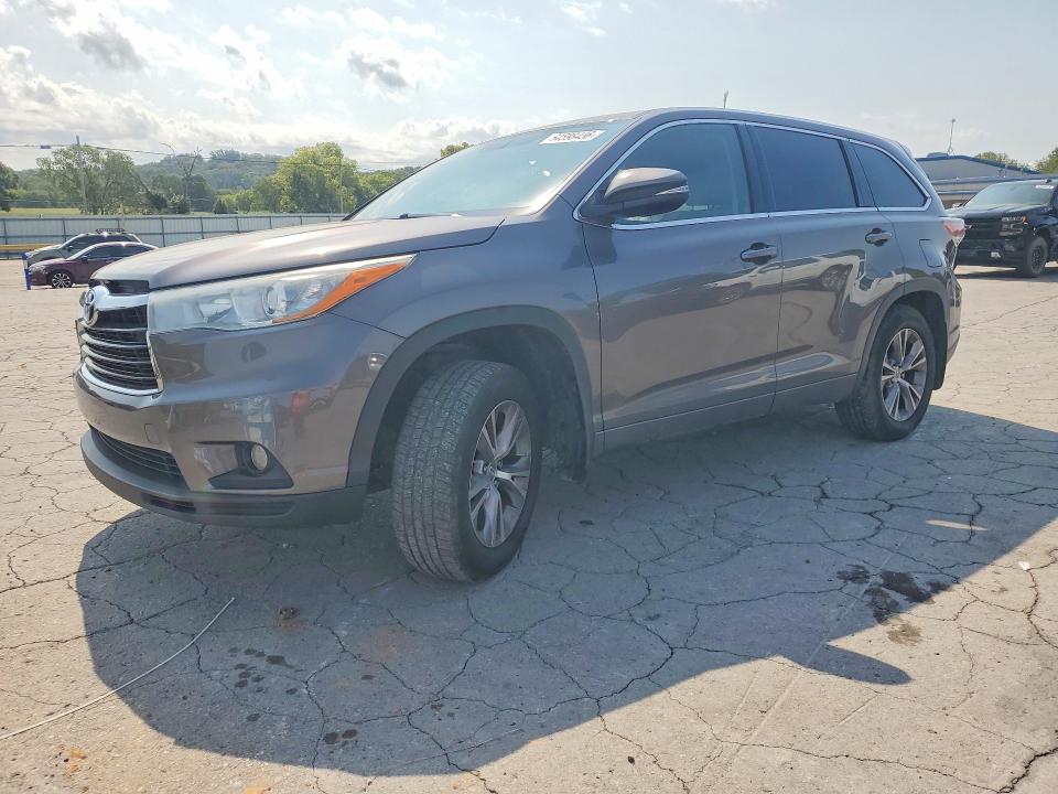 Aukcja sprzedaży 2015 Toyota Highlander, vin: 5TDBKRFHXFS100004, numer aukcji: 64598436