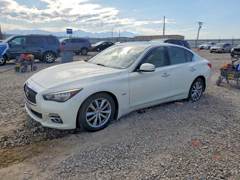 2017 Infiniti Q50 მანქანა იყიდება აუქციონზე, vin: JN1EV7AR4HM839492, აუქციონის ნომერი: 65954596