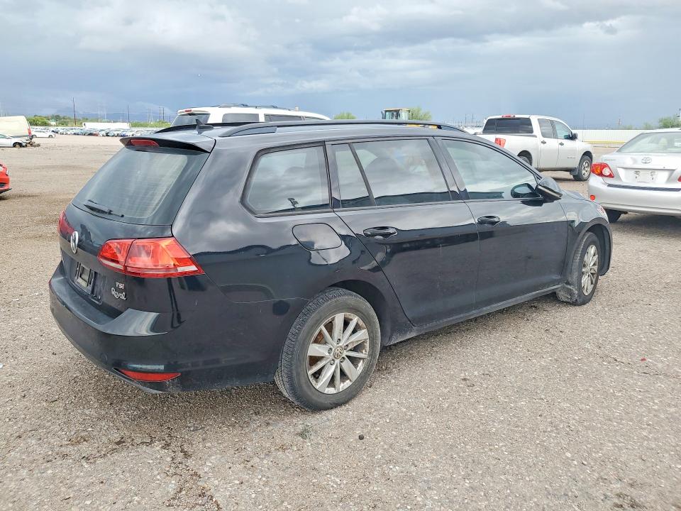 2015 Volkswagen Golf Sportwagen მანქანა იყიდება აუქციონზე, vin: 3VWC17AUXFM501162, აუქციონის ნომერი: 67149996