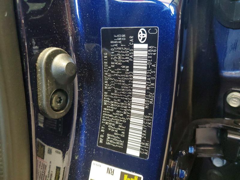 Продаж на аукціоні авто 2024 Toyota Corolla, vin: 5YFS4MCE7RP212893, номер лоту: 64012286