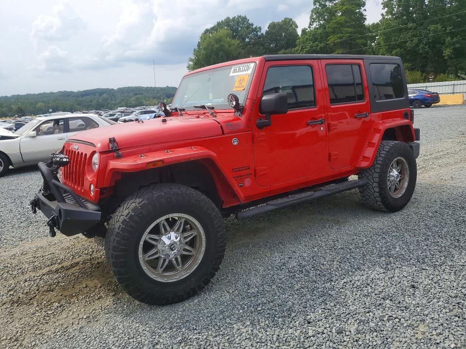 Продажа на аукционе авто 2017 Jeep Wrangler Unlimited, vin: 1C4BJWDGXHL583607, номер лота: 66363336