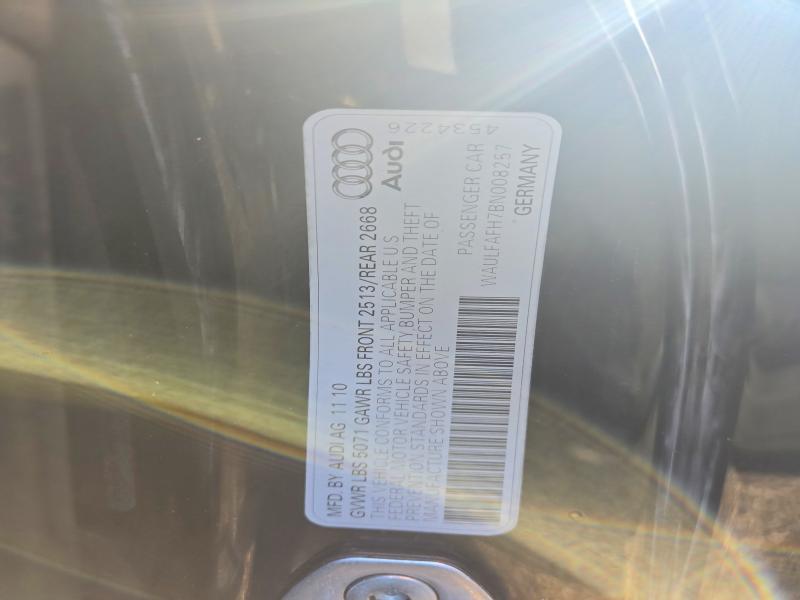 Aukcja sprzedaży 2011 Audi A5, vin: WAULFAFH7BN008257, numer aukcji: 65368446